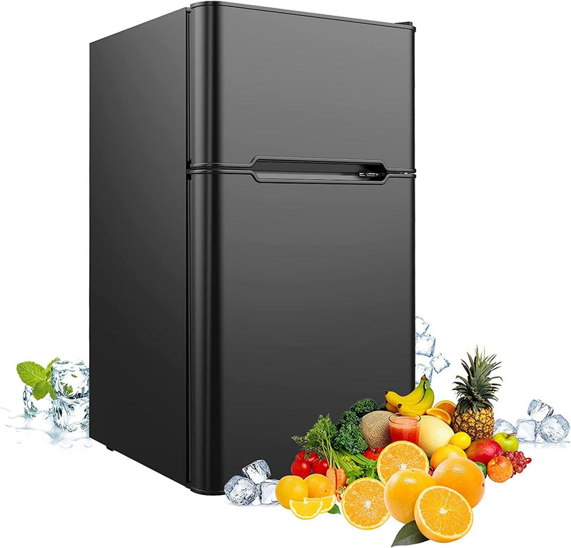 Advwin 90L Electric Mini Fridge Freezer Portable