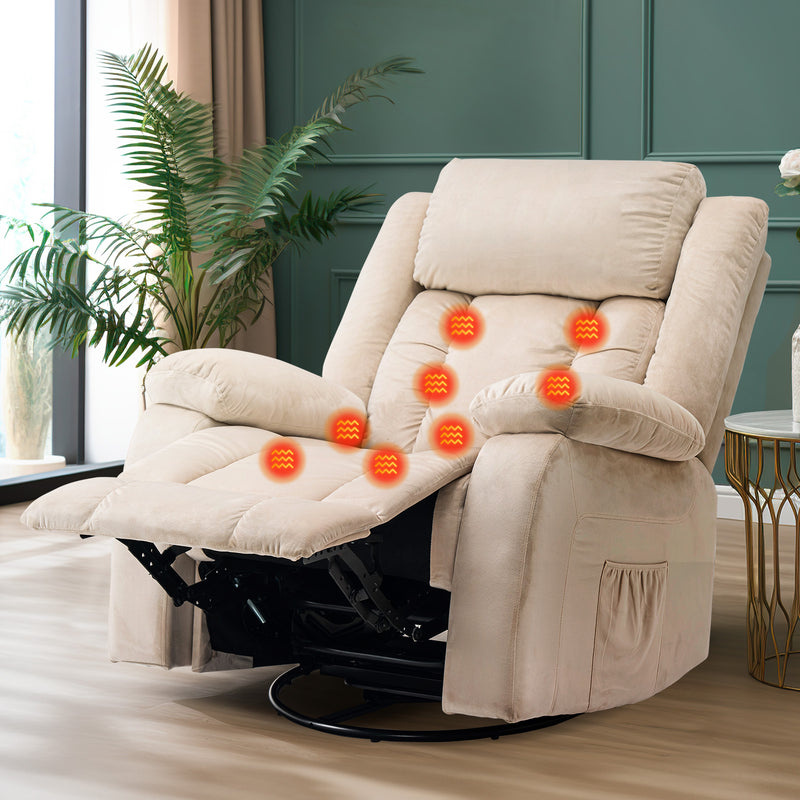 Advwin Recliner Chair 360° Swivel Massage Chair