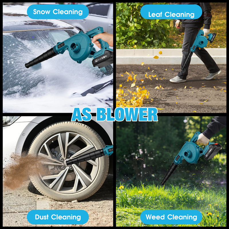 Advwin 2-in-1 Cordless Leaf Blower & Vacuum
