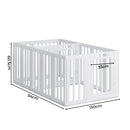 Advwin Pet Playpen with 2 Doors for Small Dogs