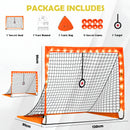 Advwin Light Up Soccer Goals for Kids 2 Pack