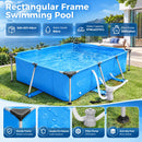 Advwin Steel Frame Above Ground Pool w/ Filter Pump