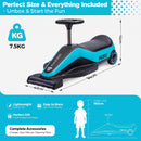 Advwin 12V Kids Ride on Cleaner Car for Kids Ages 3+