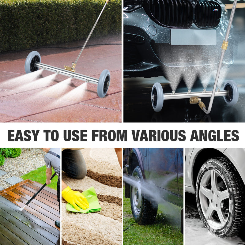 Advwin 2-in-1 Pressure Washer Surface Cleaner 16"