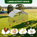 Advwin Outdooe Metal Chicken Coop