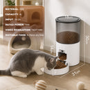 Advwin 4L Automatic Cat Feeder with 1080P HD Camera