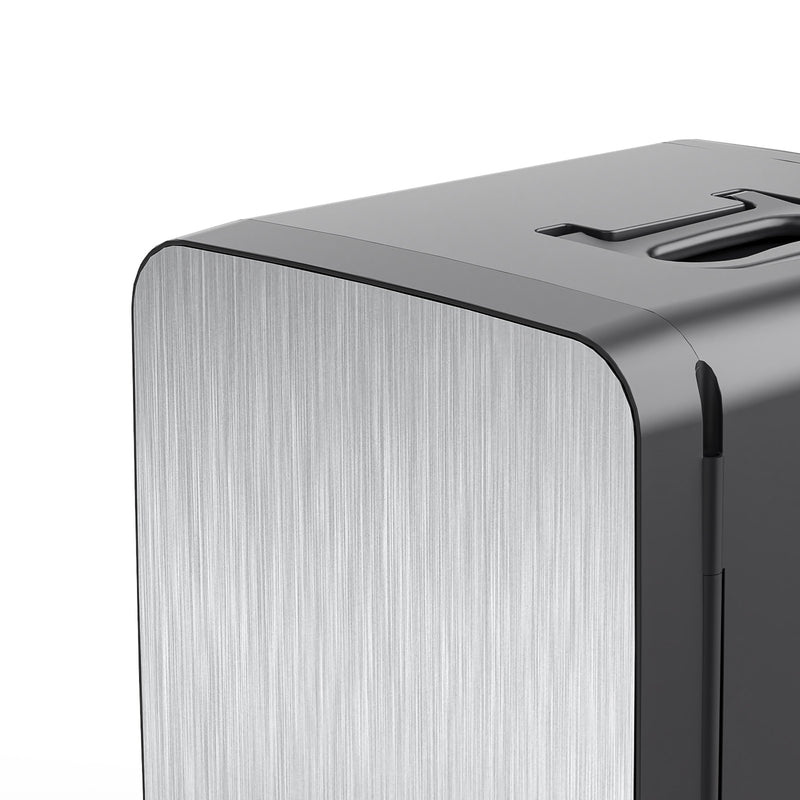 Advwin Black Mini Fridge for Bedroom 10L