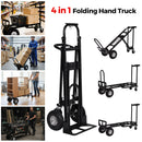 Advwin Portable 4 in 1 Aluminum Hand Truck