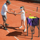 Advwin Foldable Tennis Ball Cart with Carry Bag