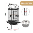 Advwin Large Bird Cage Top Ladder Parrot Aviary