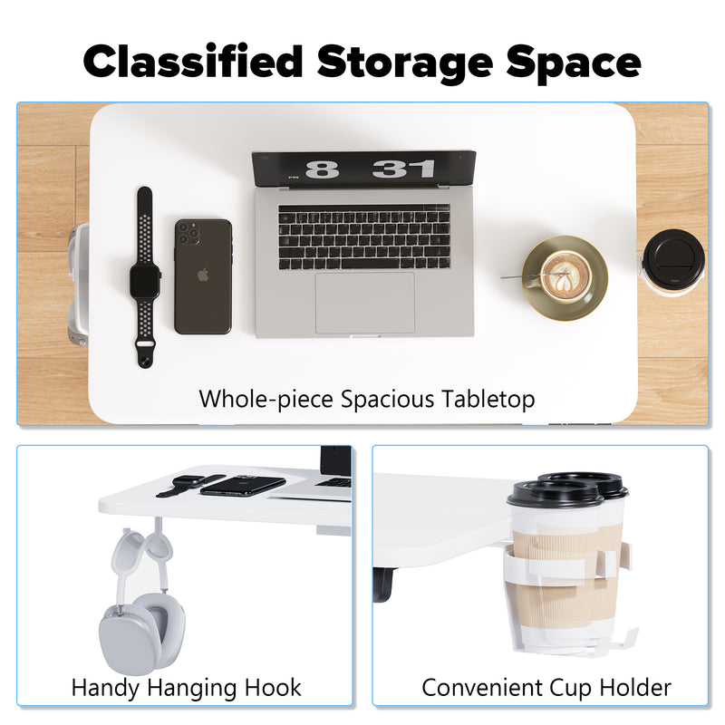 Advwin Portable Electric Standing Desk Height Adjustable