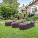 Advwin Raised Garden Bed Galvanised Steel Planter