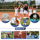 Advwin Foldable Tennis Ball Cart Aluminium Training Hopper