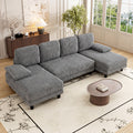 Advwin Sectiona Sofa 4-Seater  U Shape Couch
