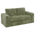 Advwin 162cm Loveseat Floor Sofa Corduroy Boneless Couch