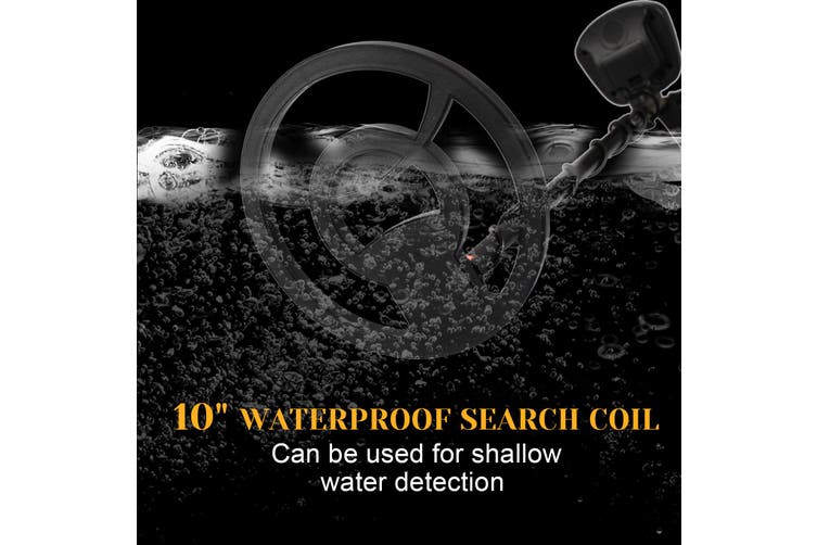 Advwin Waterproof Metal Detector with LCD Display