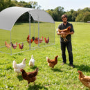Advwin Outdooe Metal Chicken Coop