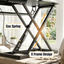 Advwin Height Adjustable Desk Riser w/ Keyboard