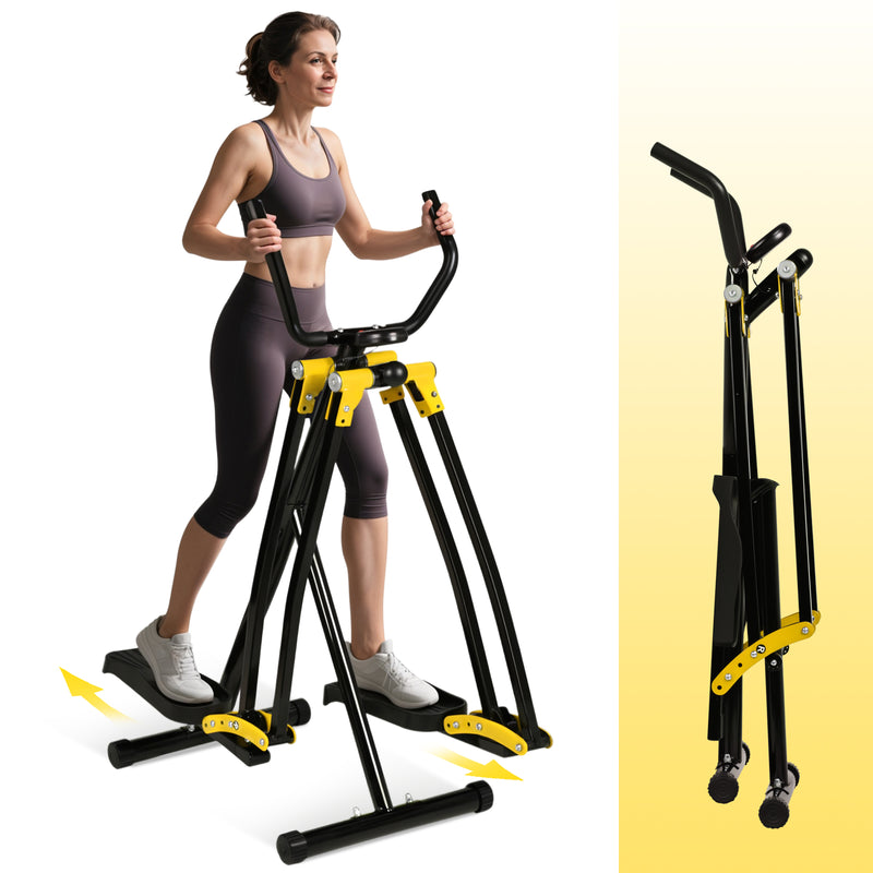 Advwin Air Walker Exercise Machine Foldable Fitness Glider