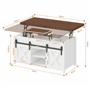 Advwin 4-in-1 Lift Top Coffee Table with Storage