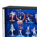 Advwin LED Glass Display Cabinet w/ Motion Sensor