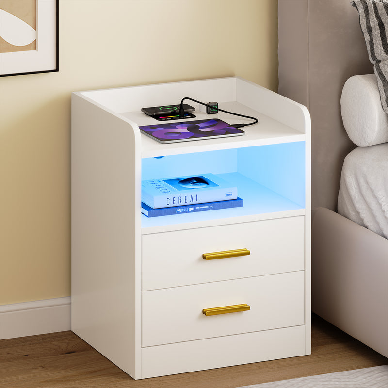 Advwin Bedside Table with Human Induction Night(Pre_Order)