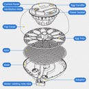 Advwin 12 Eggs Automatic Incubator for Hatching
