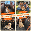 Advwin Dog Car Back Seat Cover 600D Waterproof Pet Seat Cover
