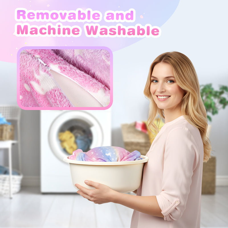 Advwin 2-in-1 Toddler Couch Folding Sofa Bed Convertible