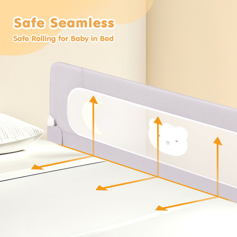 Advwin Adjustable Folding Baby Bed Rail 200cm