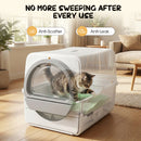 Advwin Semi-Automatic Self-Cleaning Cat Litter Box