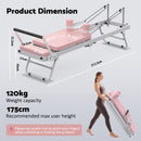 Advwin Foldable Pilates Reformer Machine with Wheels