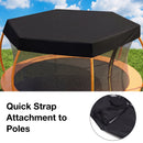 Advwin 12FT 6 Poles Trampoline Shade Cover