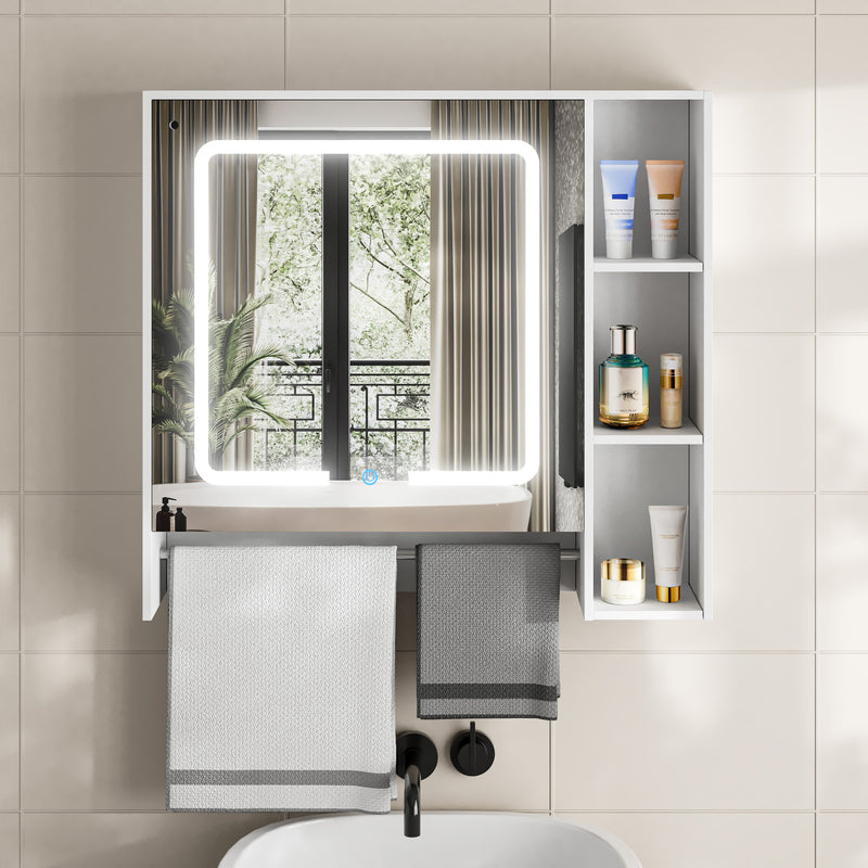 Advwin LED Bathroom Mirror Cabinet