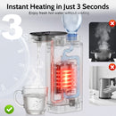 Advwin Portable Hot Water Maker with Digital Display