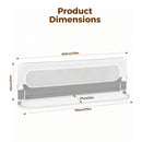 Advwin Folding Baby Bed Rail Adjustable 200x60cm