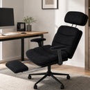 Advwin 135° Reclining Office Chair w/ Footrest & Headrest