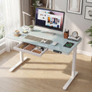 Advwin Electric Standing Desk with Drawer
