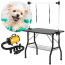 Advwin Dog Hair Dryer Yellow & Foldable Pet Grooming Table