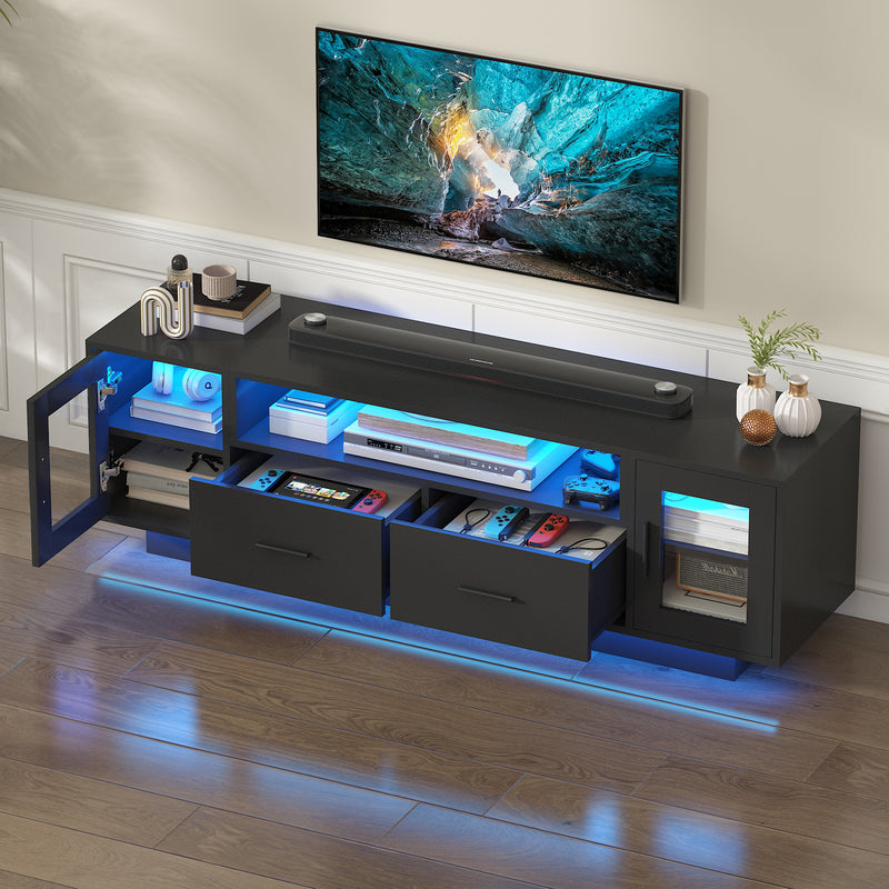 Advwin TV Cabinet 140cm Entertainment Center