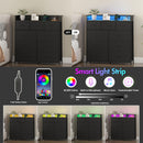 Advwin Chest of 9 Drawers Storage Cabinet with Open Shelf