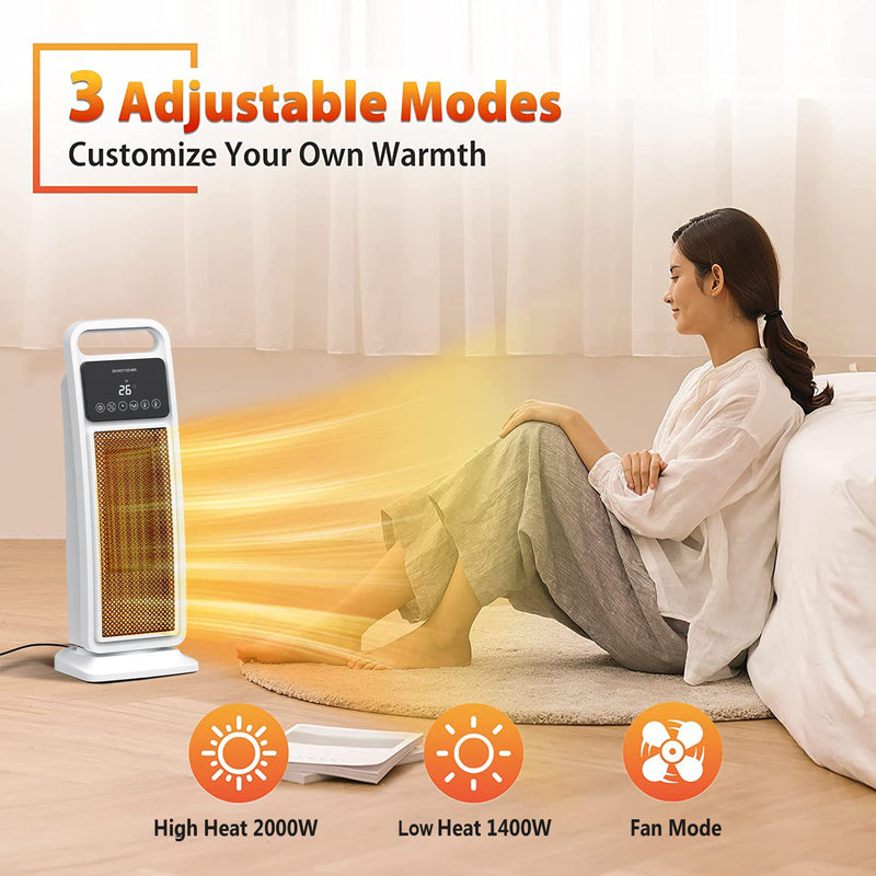 Advwin 2000W Portable Fan Heater