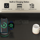 Advwin Bedside Table with Charging Station