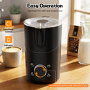 Advwin Electric Milk Frother 4 in 1 Hot Cold Foam Maker