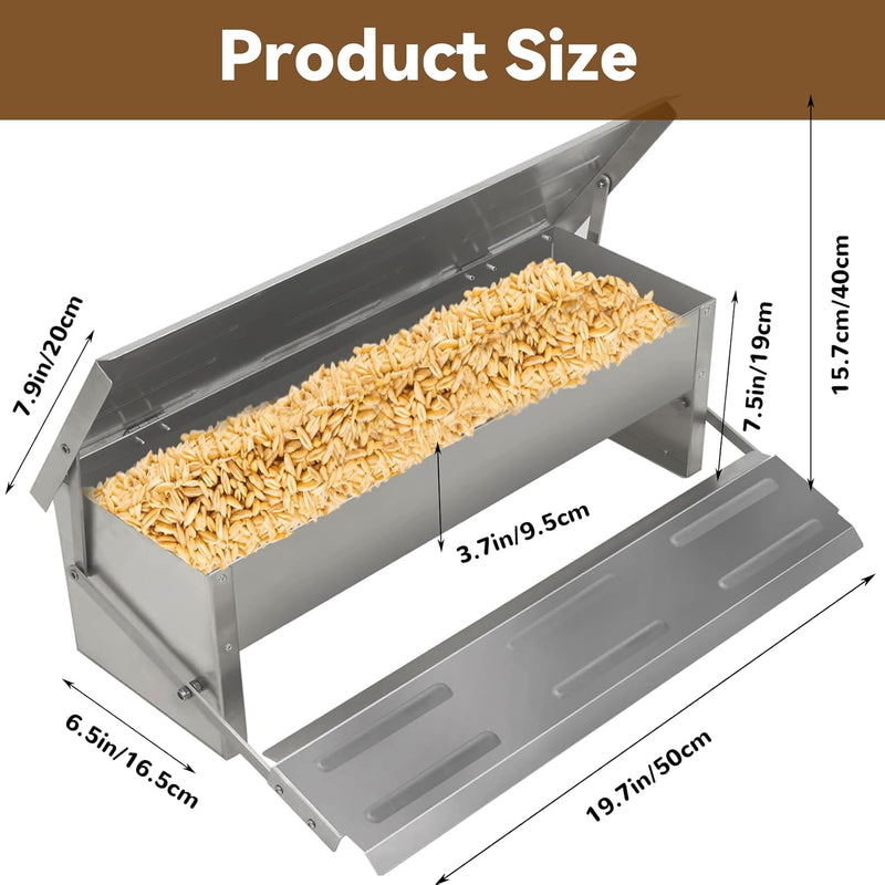 Advwin Automatic Chicken Feeder 10KG Capacity