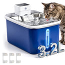 Advwin 3.2L Stainless Steel Cat Water Fountain