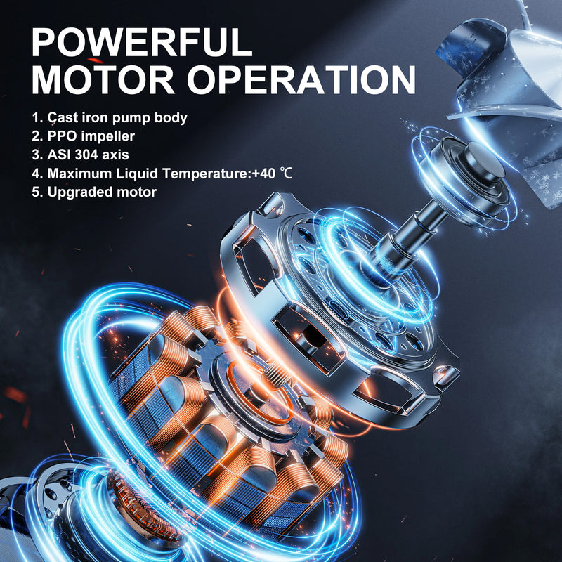 Advwin Water Pump  550W Automatic High Pressure Pumps Controller