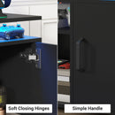 Advwin 140cm LED Entertainment Center TV Stand