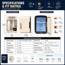 Advwin 4L USB Mini Fridge with Mirror
