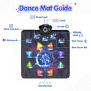 Advwin Kids Bluetooth Music Dance Mat w/ 8 Challenges